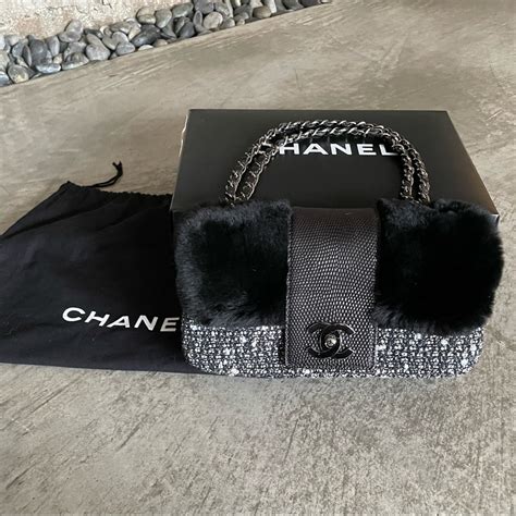 chanel fantasy fur flap bag|Chanel Fantasy Bag .